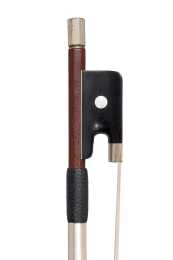 A Nickel-Mounted Violin Bow - 2