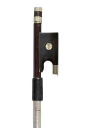 A Nickel-Mounted Violin Bow - 2