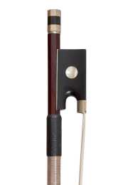 A Nickel-Mounted Violin Bow - 2