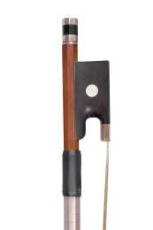 A Silver-Mounted Violin Bow - 2