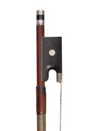 A Silver-Mounted Violin Bow by Otto Durrschmidt - 2