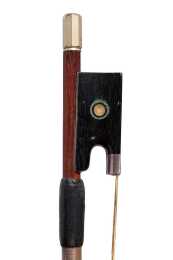 A Silver-Mounted Violin Bow - 2