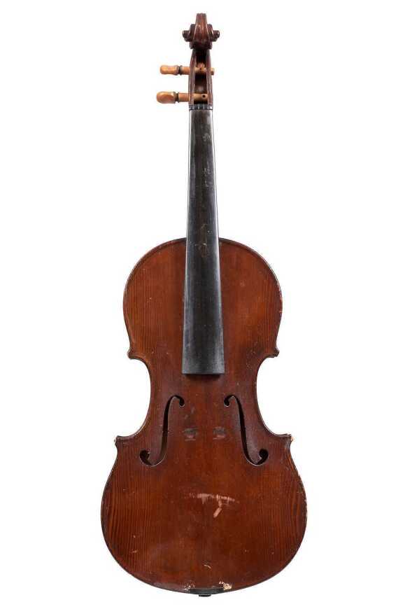 A Birthday Violin by J. B. Crute, Sunderland, 1895