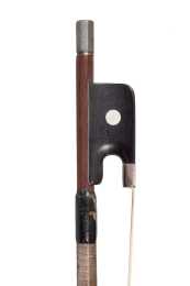 A Silver-Mounted Cello Bow - 2