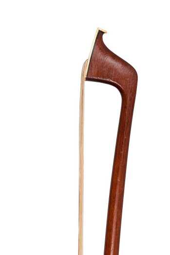 A Silver-Mounted Cello Bow